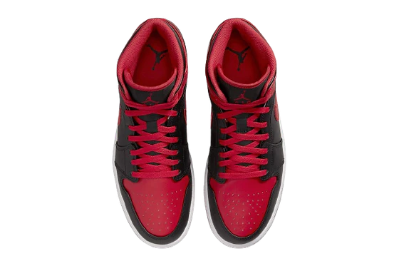 J1 - RETRO HIGH RED&BLACK