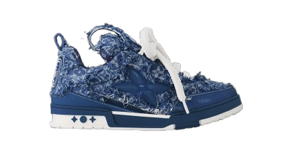 LOUIS VUITTON SKATE BLUE JEANS